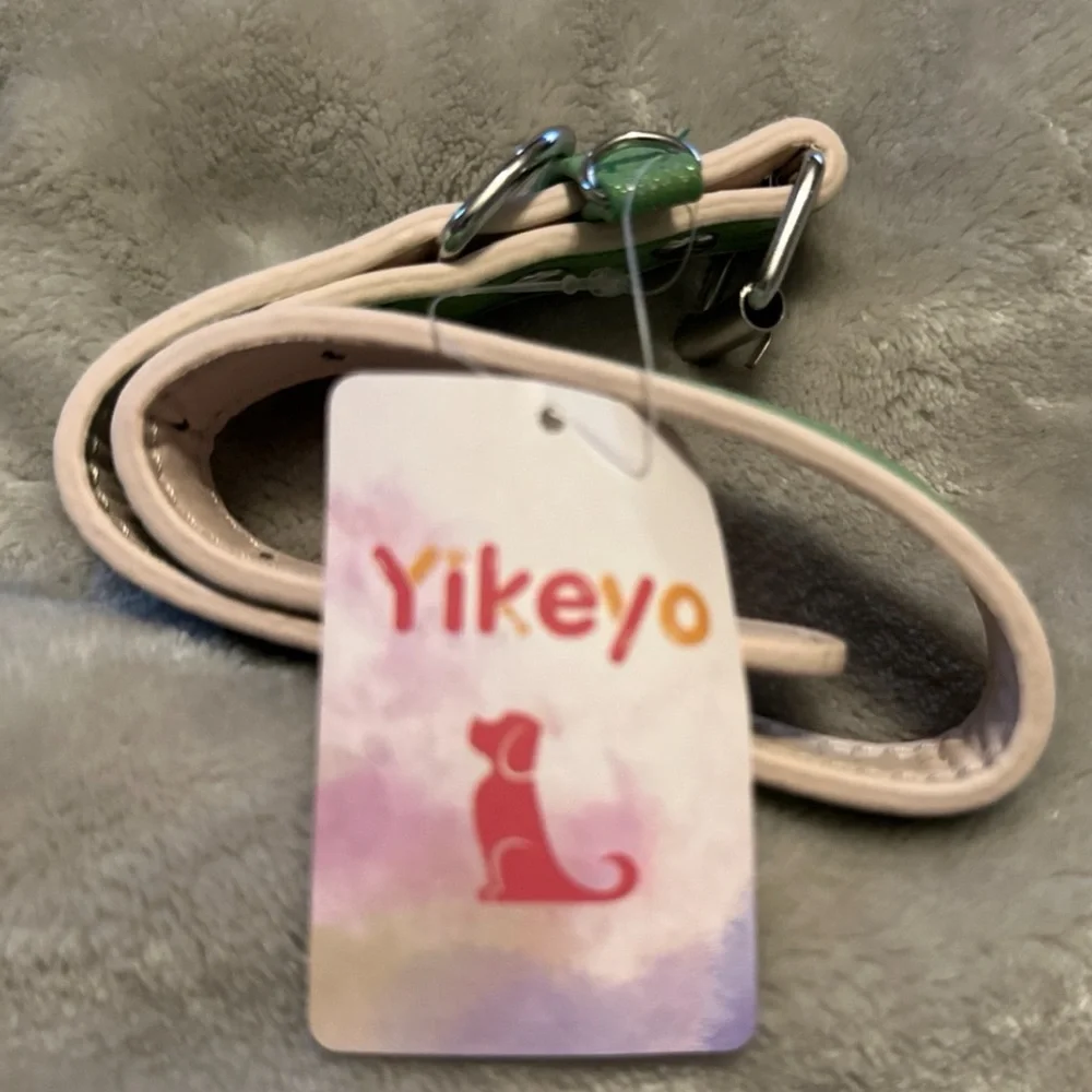 NWT medium dog collar and leash (S26)
